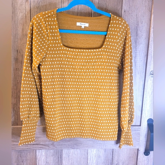 Madewell Tops - Madewell Long Sleeve Top Size: Small 56% Cotton, 43% Polyester